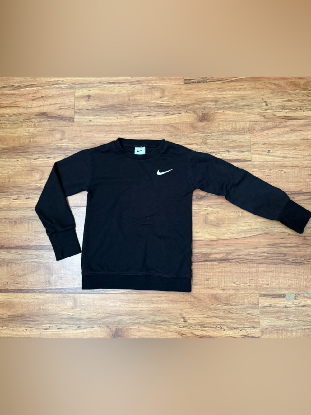 Nike kids Black Crewneck Sweatshirt
